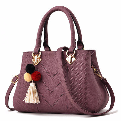 Dames Handtas met Schouderband Luxe Leer Trendy