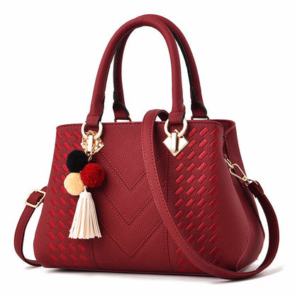 Dames Handtas met Schouderband Luxe Leer Trendy