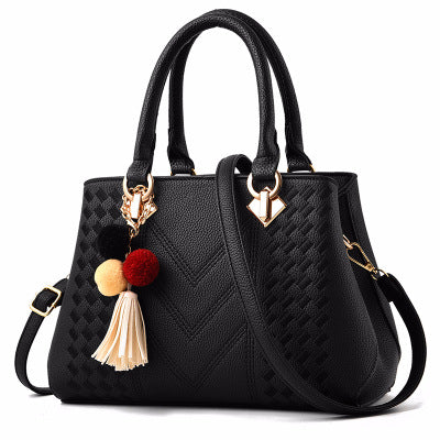 Dames Handtas met Schouderband Luxe Leer Trendy