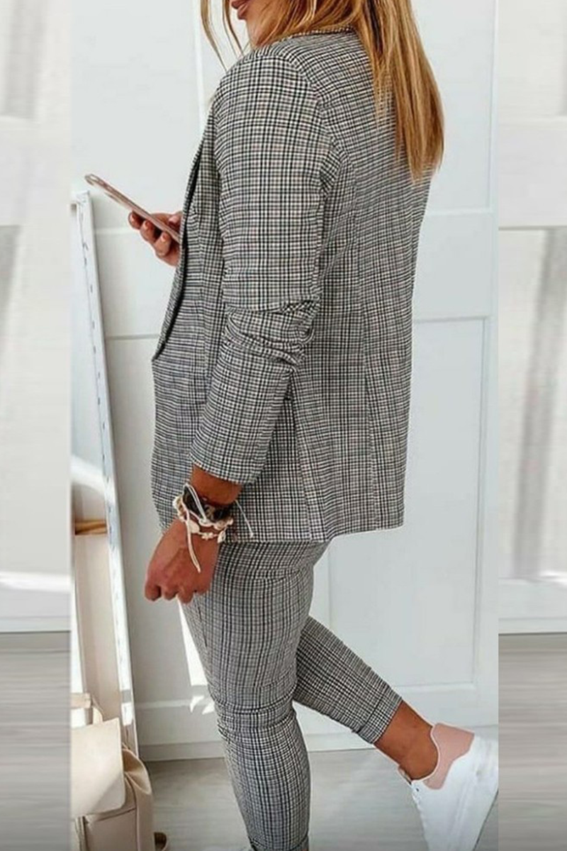 Dames Patchwork Set - Casual Tweedelige Outfit Stijlvol en Comfortabel