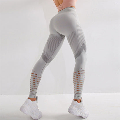 Dames Fitness Legging Elastisch Comfortabel Zonder Naden