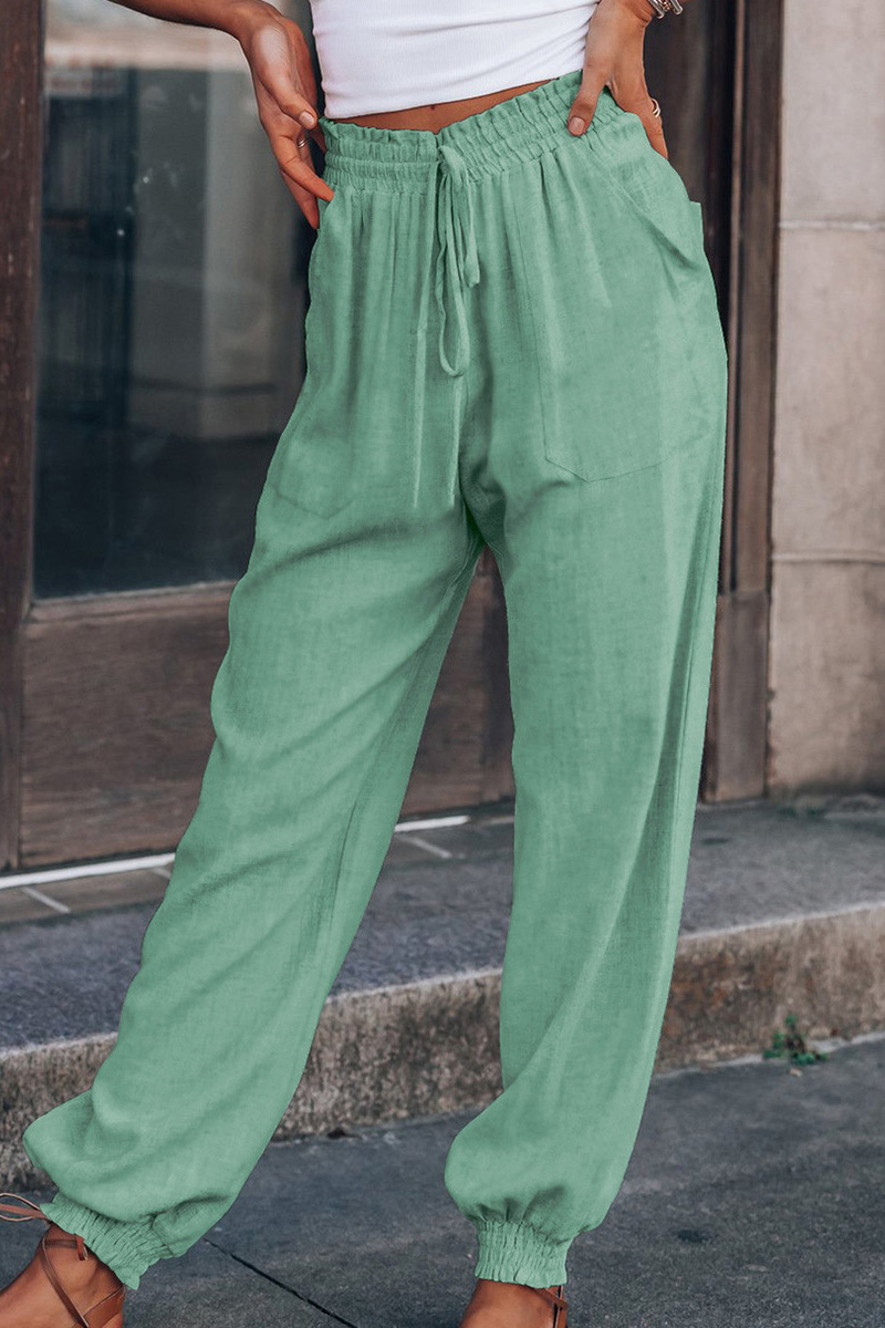 Dames Harembroek Elastisch Comfortabele Zomermode