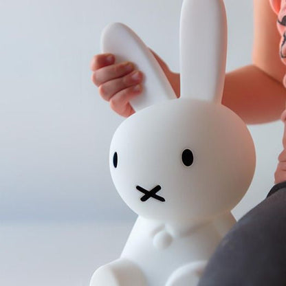 Konijn Nachtlamp Led Dimbaar Wit Siliconen Kinderkamer Sfeerverlichting Decoratie Tafellamp