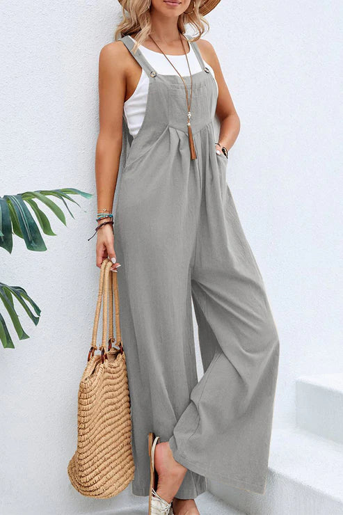 Zwarte Jumpsuit Vrouwelijk Elegante Avondjurk