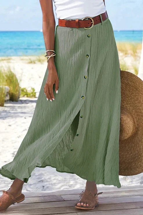 Hoge Taille Rok Stevig Klassieke Stijl