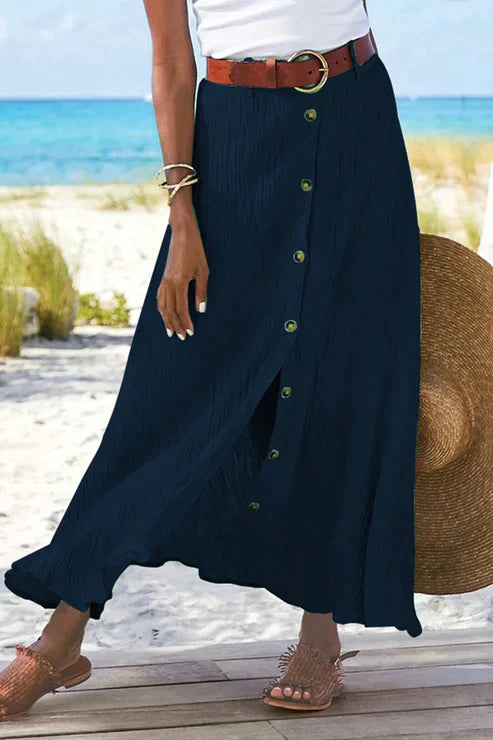 Hoge Taille Rok Stevig Klassieke Stijl