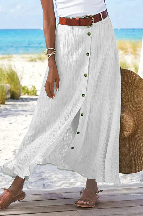 Hoge Taille Rok Stevig Klassieke Stijl