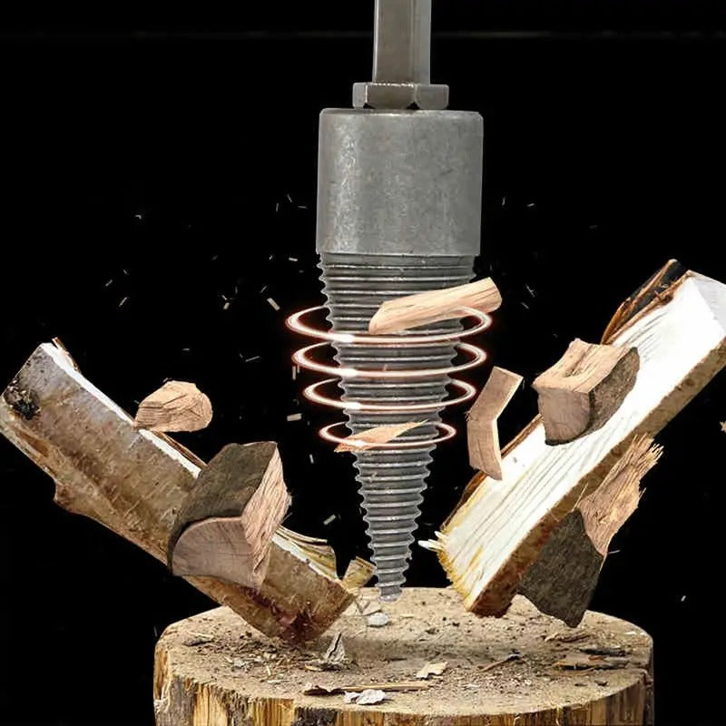 Houtsplijtboor voor Boormachine 32mm & 42mm Handboortoebehoeren Spiraalschroef Compacte Handgereedschap