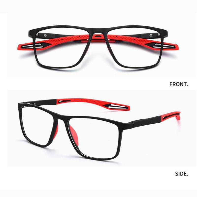 Sportieve Ultralight Anti-Blauw Licht Progressieve Leesbril Titanium Montuur