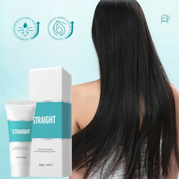Keratine Haarstijlcrème voor Glad Steil Haar Verzorging Natuurlijke Ingrediënten Professionele Thuisbehandeling