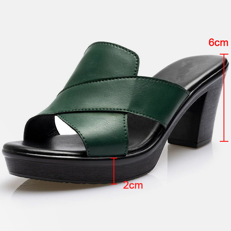 Dames Sandalen met Hak Elegant