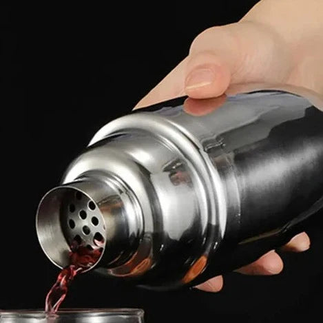 Professionele Barset 10-Delig RVS Cocktail Shaker Set Mixology Gereedschap Zilver Rosé Goud Zwart