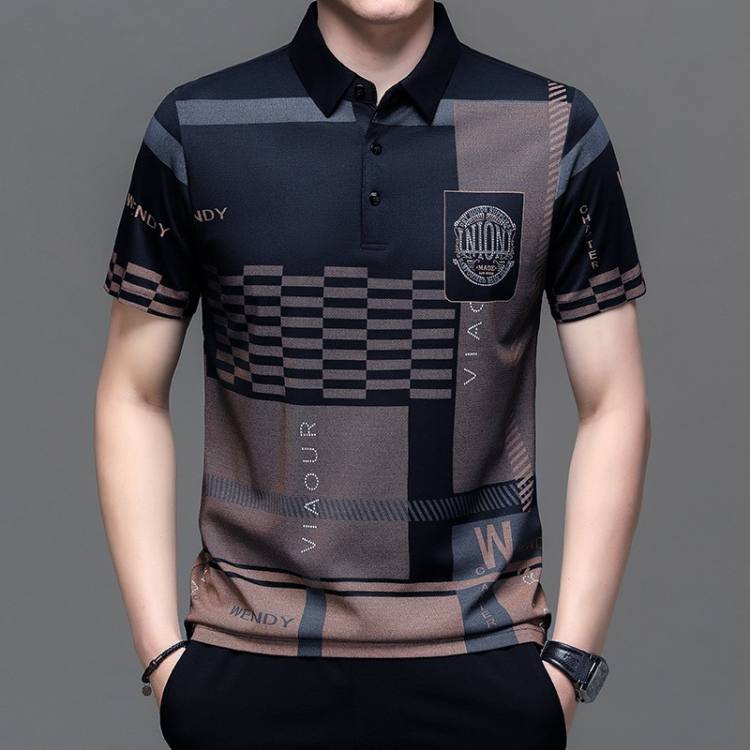 Mannen Poloshirt Klassieke Stijl Katoen