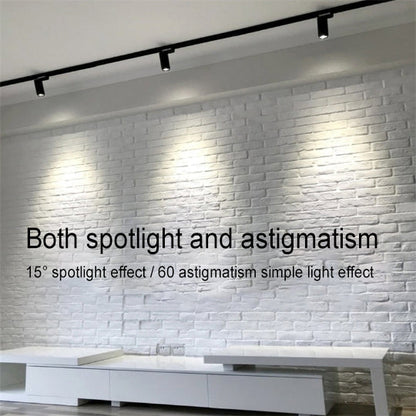 Railverlichting LED Aluminium Zwart Wit 3-5 Spots Woonkamer Keuken Hal Plafond Spotlamp Railspot Ingebouwde LED Dimbaar