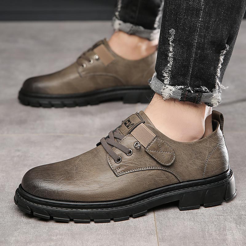 Leren Heren Schoenen Comfortabel Stijlvol Cargo Model