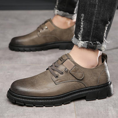 Leren Heren Schoenen Comfortabel Stijlvol Cargo Model