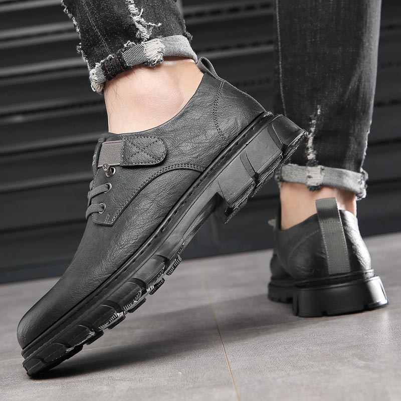 Leren Heren Schoenen Comfortabel Stijlvol Cargo Model