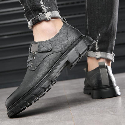 Leren Heren Schoenen Comfortabel Stijlvol Cargo Model