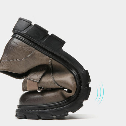 Leren Heren Schoenen Comfortabel Stijlvol Cargo Model