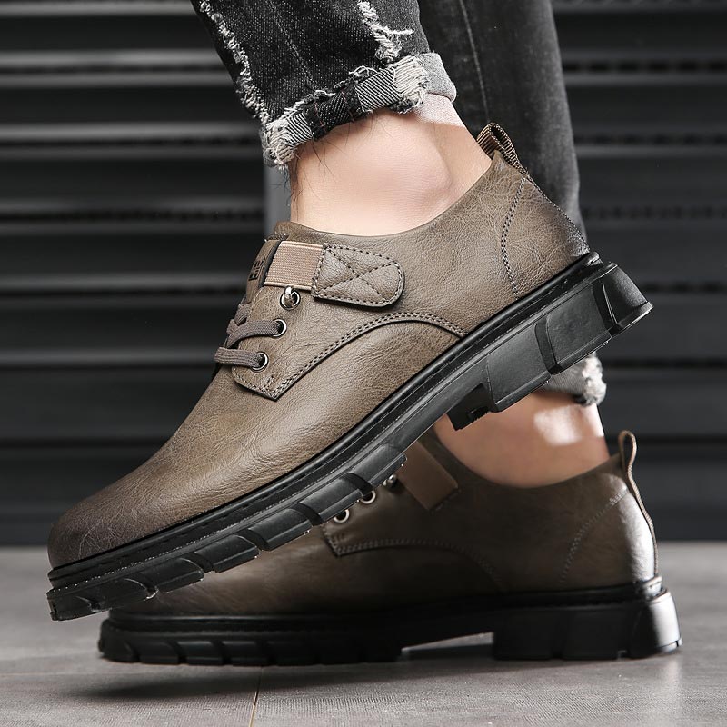 Leren Heren Schoenen Comfortabel Stijlvol Cargo Model
