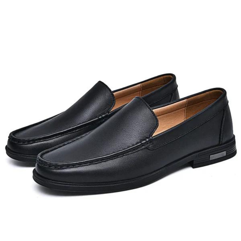 Leren Mocassino's Italiaanse Stijl