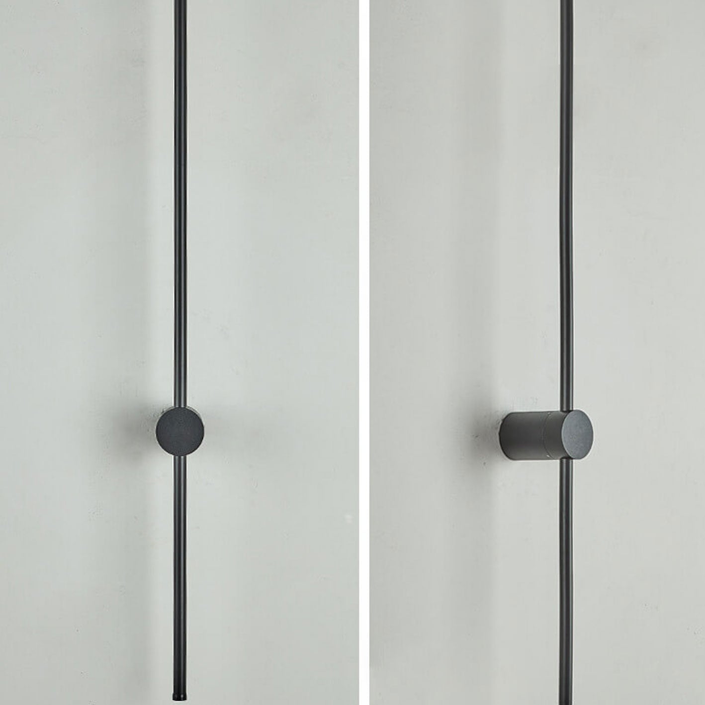 Wandlamp LED Staf Aluminium Zwart Goud 60cm 80cm Woonkamer Slaapkamer Studeerkamer Lijnlamp Minimalistisch Modern Sfeerlamp