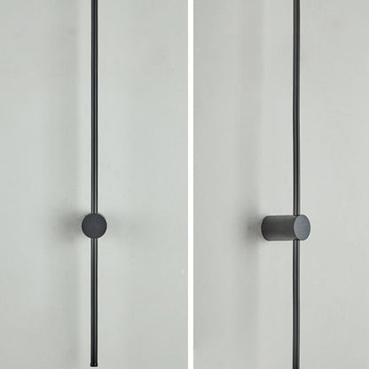 Wandlamp LED Staf Aluminium Zwart Goud 60cm 80cm Woonkamer Slaapkamer Studeerkamer Lijnlamp Minimalistisch Modern Sfeerlamp