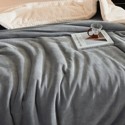 Zachte Fleece Deken – Warm & Luxueus Plaid voor Bank & Bed – Extra Zachte Knuffeldeken voor Herfst & Winter