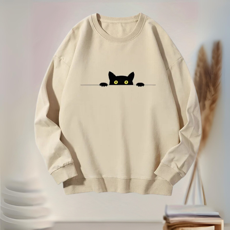 Katten Trui Zacht Katoen Speels Ontwerp - StudioMarella