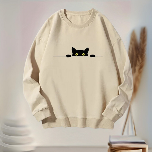 Katten Trui Zacht Katoen Speels Ontwerp - StudioMarella
