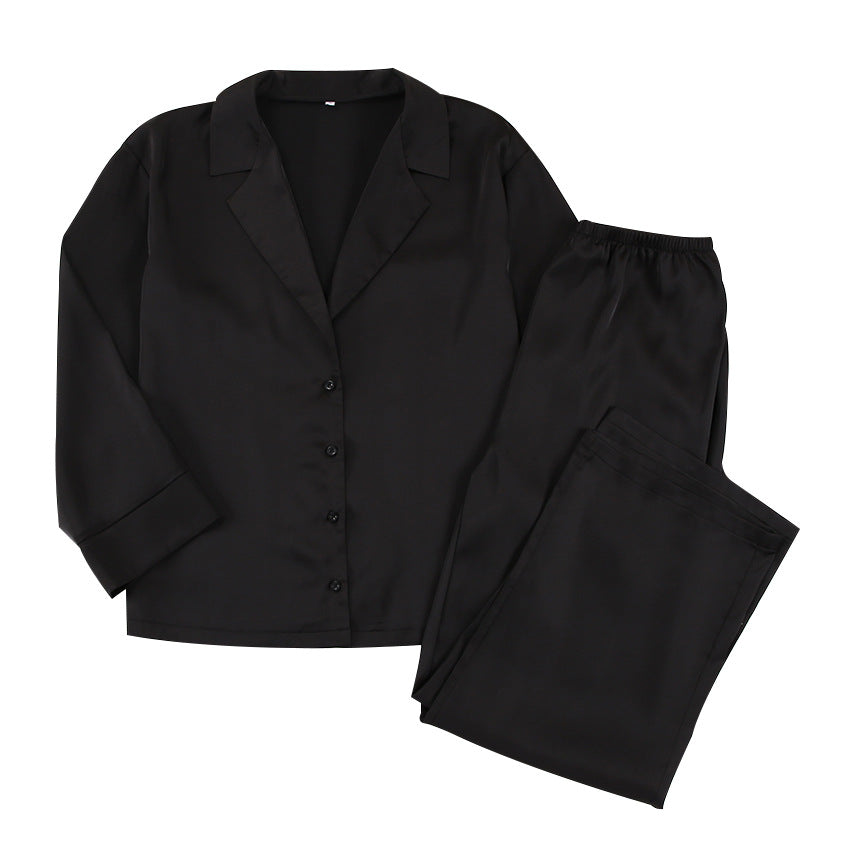 Dames Pyjama Set Satijn Zacht Luxe Slaapkleding