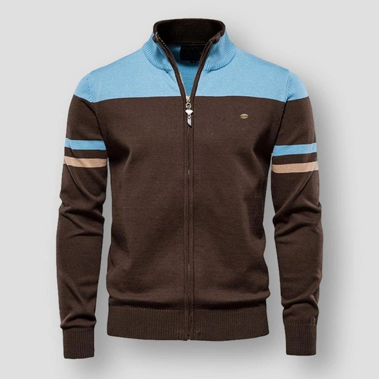 Heren Sweater Katoen Gestreept Comfortabel Casual - StudioMarella