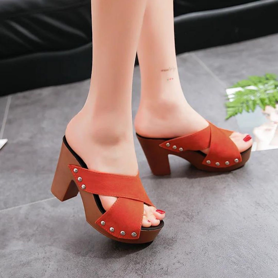 Orthopedische Sandalen met Bloemenprint Comfortabel