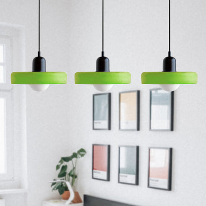 Luccon Triple Hanglamp Glas G9 Retro Kleuren Eettafel Woonkamer Design Verlichting Meerlamp