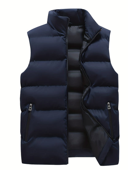 Gaspare | Comfortabele Gilet met Rits