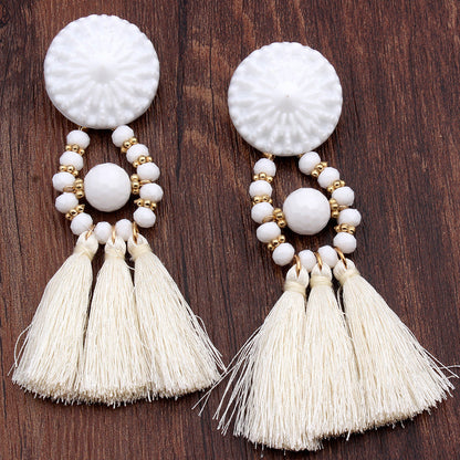 Dames Oorbellen met Kwastjes Grote Statement Oorbellen Trendy