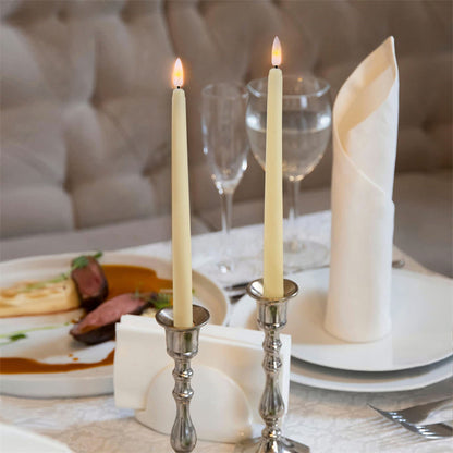 LED Kaars Staand Kunststof 27,5 cm Dimbaar Afstandsbediening Timer Vlamloze Sfeerverlichting Kroonluchter Tafel Decoratie Batterij