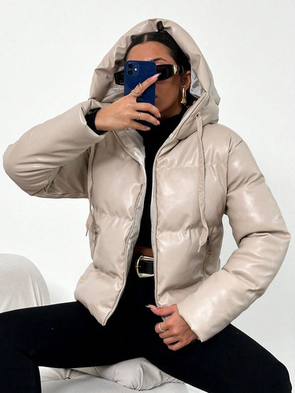 Dunne Winterjas Warm en Elegant Getailleerd