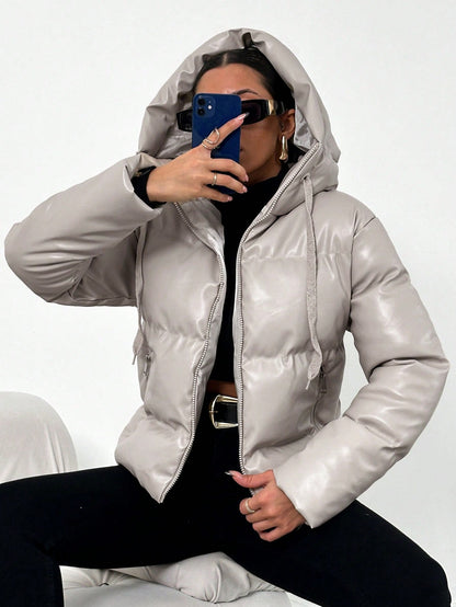 Dunne Winterjas Warm en Elegant Getailleerd