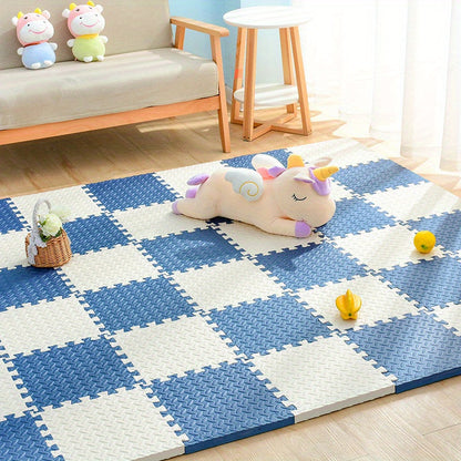 Gekleurde Puzzelmatten voor Kinderen 30x30cm - Set van 10 EVA Schuimtegels