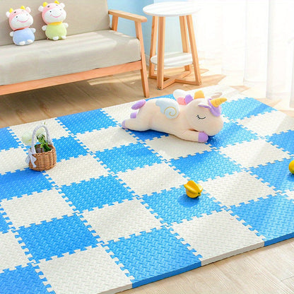 Gekleurde Puzzelmatten voor Kinderen 30x30cm - Set van 10 EVA Schuimtegels