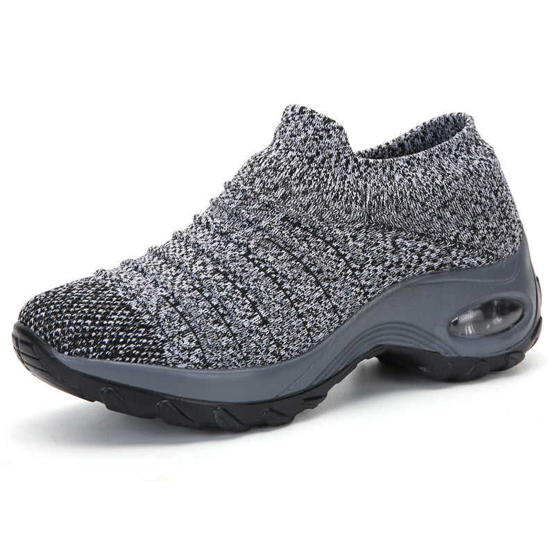Dames Sneaker Orthopedisch Comfort Grijze Zool met Cushion