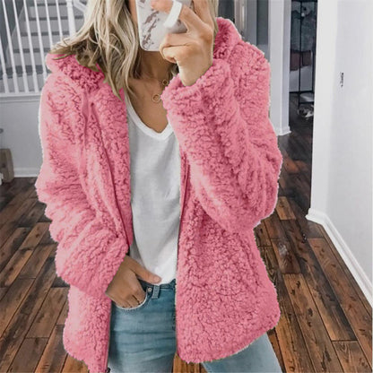 Dames Fleece Vest Zacht en Stijlvol Teddy Look