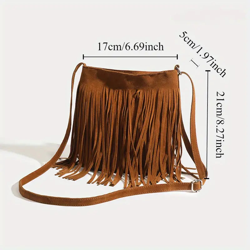 Kleine Crossbody Tas van Kunstleer Leerlook