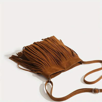 Kleine Crossbody Tas van Kunstleer Leerlook