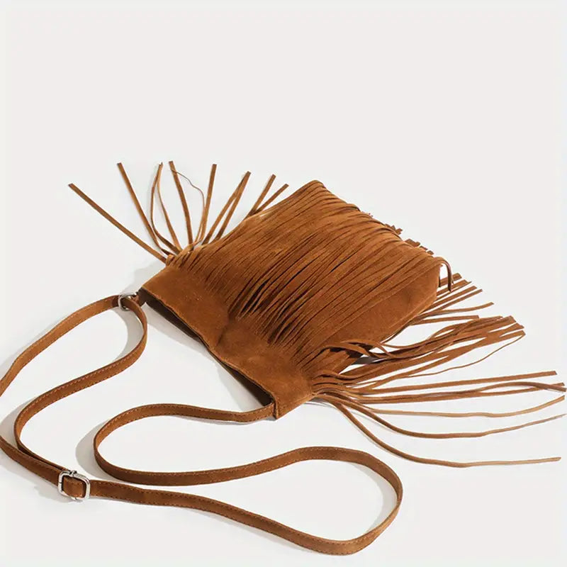 Kleine Crossbody Tas van Kunstleer Leerlook