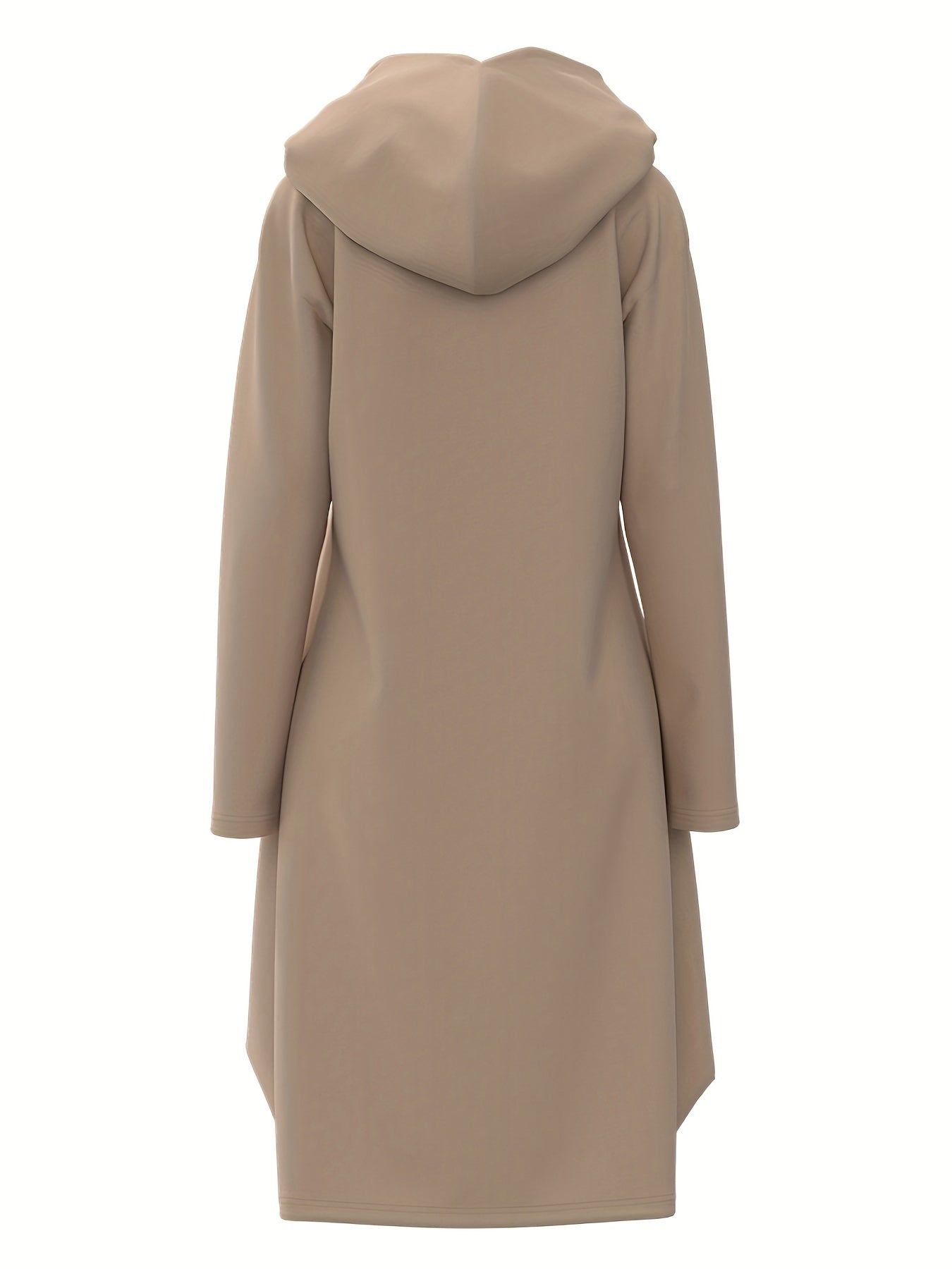 Warme Sweaterjurk met Capuchon Zacht en Comfortabel