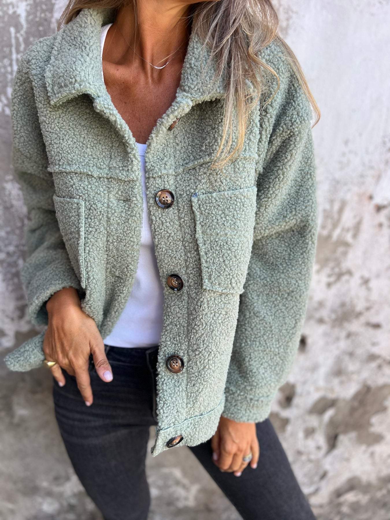 Korte Teddyjas Warm en Stijlvol voor Winter