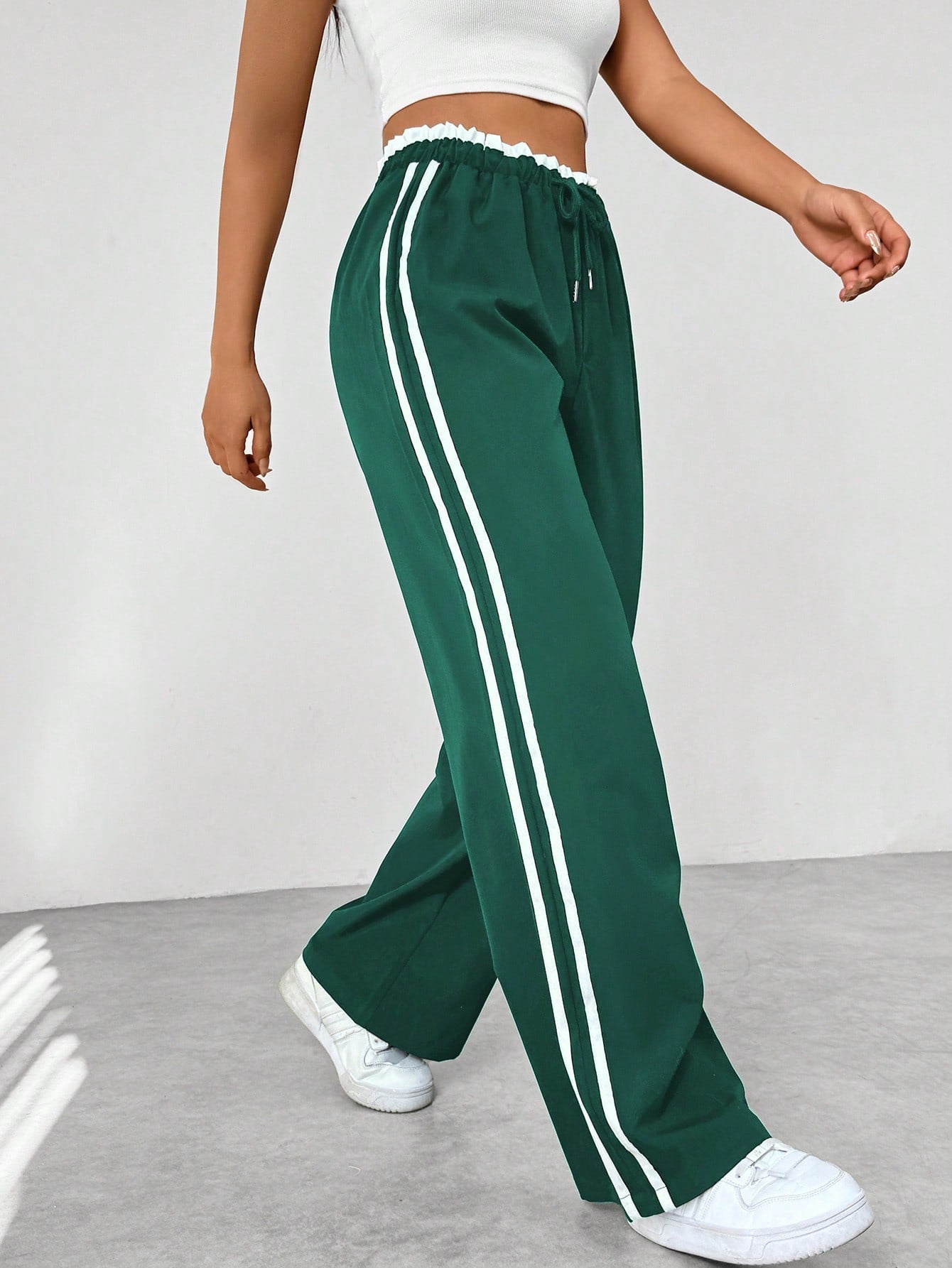 Dames Joggingbroek Wijd en Comfortabel met Elastische Band