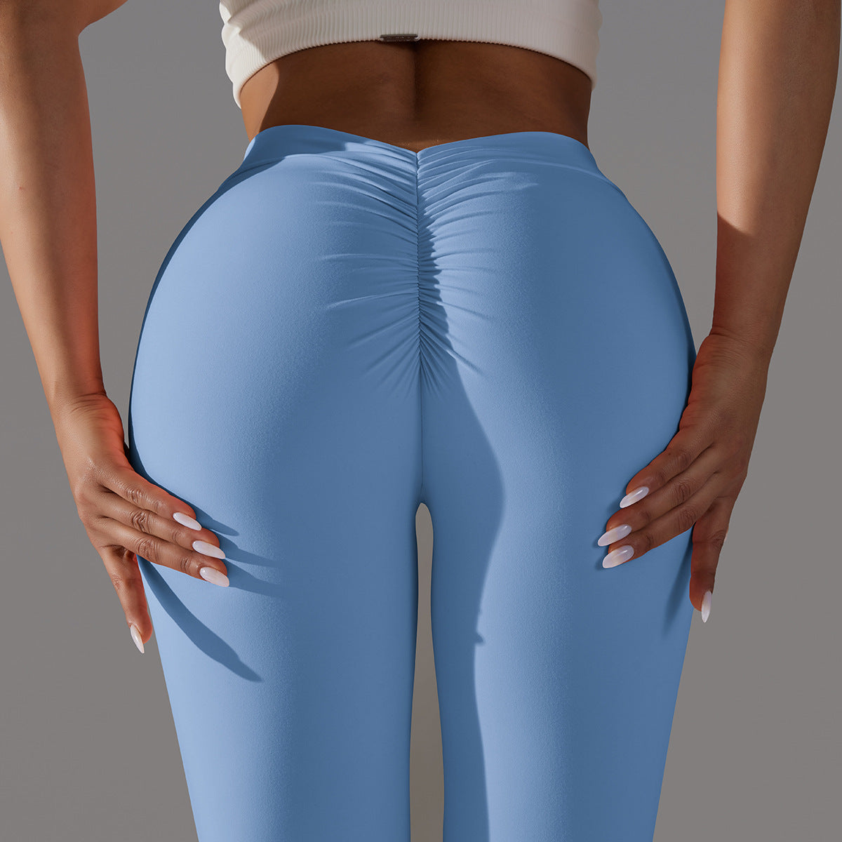 Dames Sportlegging met Push-Up Effect en Scrunch Detail